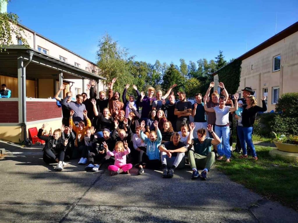 Bauseinsatz im Schullandheim